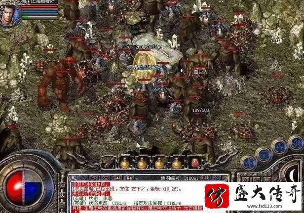 仿盛大传奇私服赤月峡谷散人如何打宝